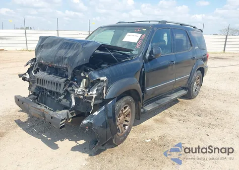 2006 Toyota Sequoia Limited V8 z USA, uszkodzony, nr VIN 5TDZT38A66S268991